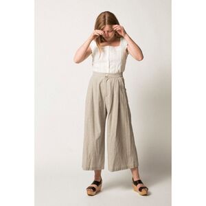Esby Cream Wide Leg Pants